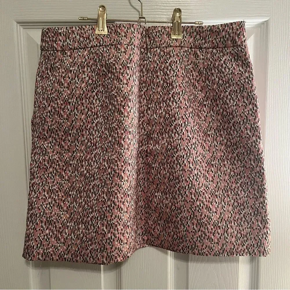 NWT J. Crew Multicolor Textured Pencil Skirt